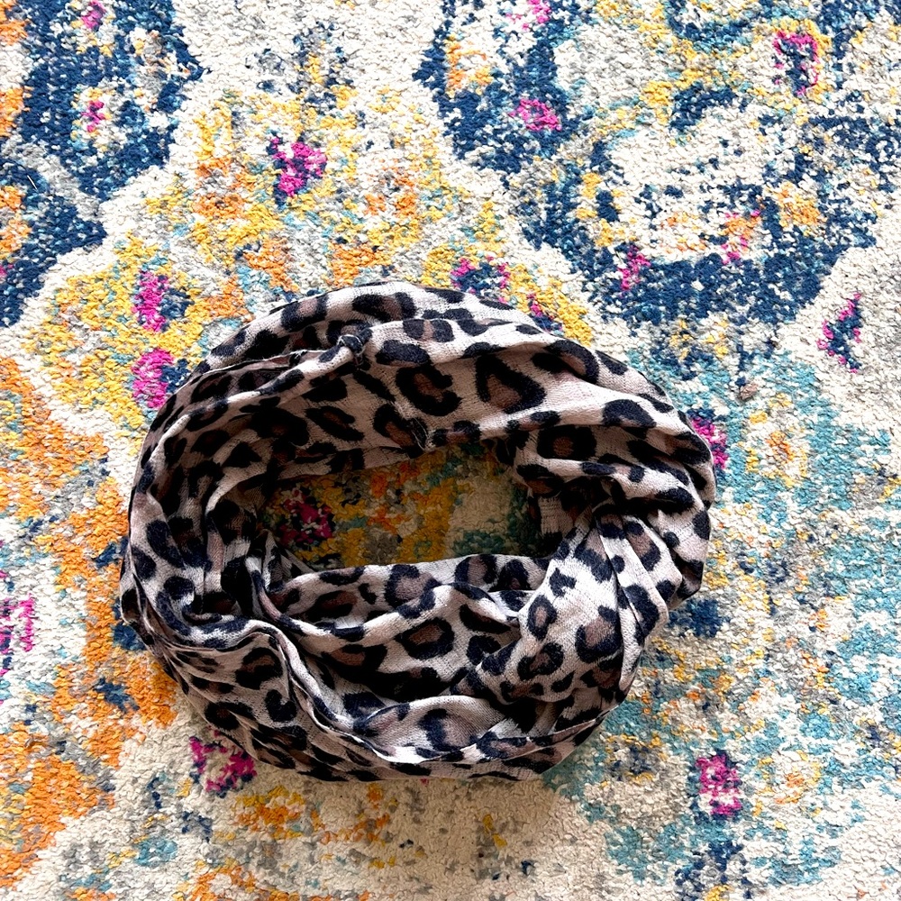 Babaton Leopard Infinity Scarf